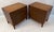 Mid-Century Walnut and Burlwood Arched Nightstands by Thomasville, Pair For Sale - Image 12 of 14