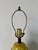 1970s 1970s Vintage Yellow Ginger Jar Ceramic Table Lamp For Sale - Image 5 of 15