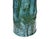 Turquoise Vintage Distressed Marks Turquoise Green Lotus Fishes Ceramic Holder For Sale - Image 8 of 14