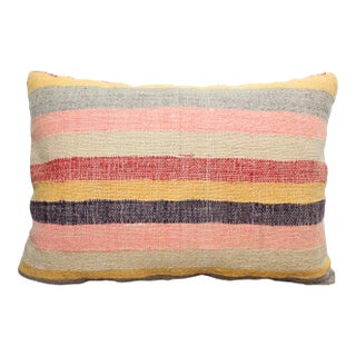 Turkish Kilim Decorative Pillow Cover - 13"x18.5" For Sale