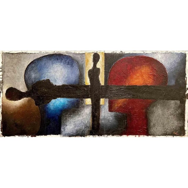 Contemporary David Euler, Progression 1, Acrylic Painting, 2022 For Sale - Image 3 of 4