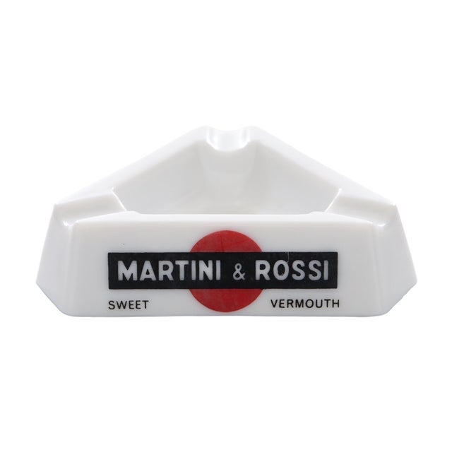 Martini & Rossi Sweet Vermouth French Ashtray Chairish
