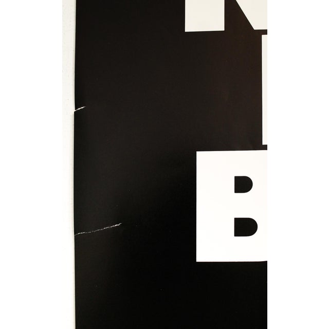 1994 Original American Poster, the Next War Will Determine Not What Is Right but What Is Left (The 100 Best Posters Collection) For Sale - Image 4 of 4