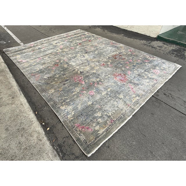 Textile 9ft X 12ft Loloi Giada Jardin Area Rug, Lagoon Multi For Sale - Image 7 of 12