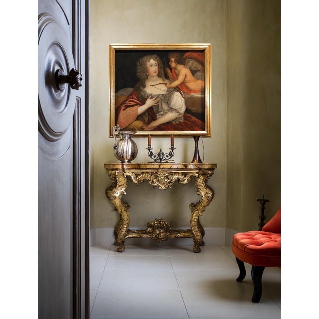 Henri Gascard, Portrait of Lady Gascard, 1690, Oil on Canvas For Sale - Image 9 of 11