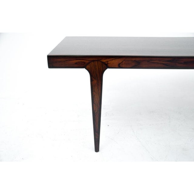 Mid-Century Modern Rosewood Coffee Table, Denmark, 1960s For Sale - Image 3 of 8
