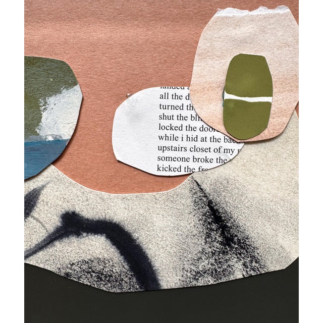 2020s "New Directive 1" Original Mixed-Media Collage on Paper by Zac Woodiel For Sale - Image 5 of 8