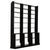 19th Century English Pine Ebonised Haberdashery Display Bookcase, 1890 For Sale - Image 17 of 17