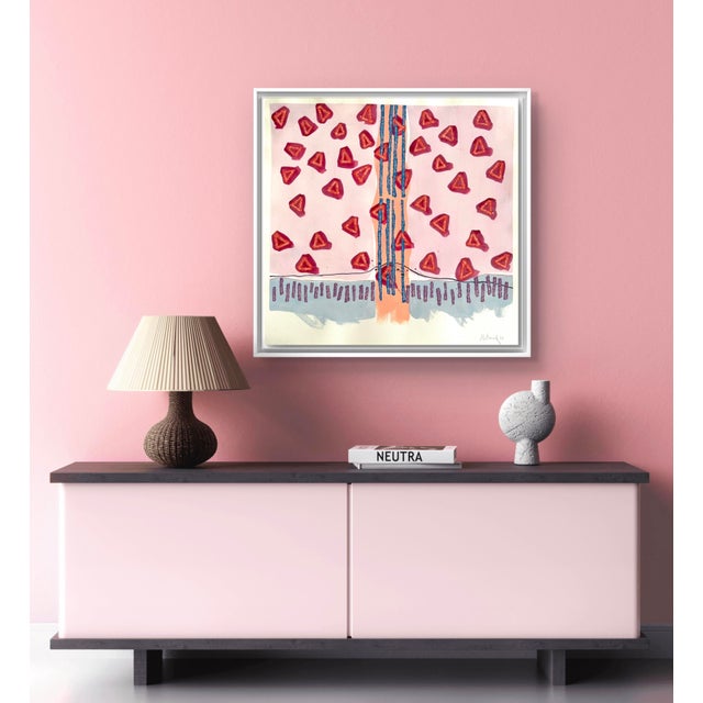 Barbara Beck 2007 Abstract Watercolor Painting on Paper - Signed/Dated/Unframed For Sale - Image 4 of 5