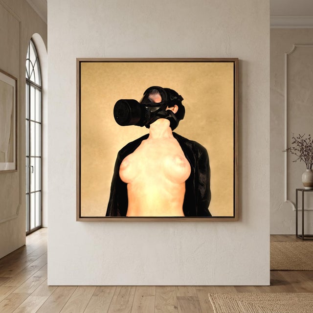 Limited edition artwork: the noir aesthetics of vincenzo marega add a touch of refined sensuality and mystery to your...