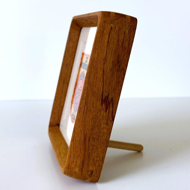 Florida St. Petersburg Retro Sun Vintage Travel Patch Solid Wood Framed For Sale - Image 4 of 5