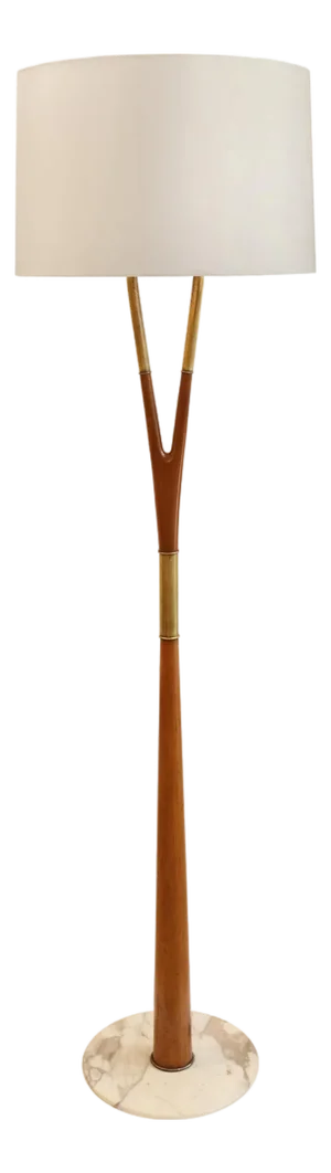 Stilnovo for Domus Modernist Floor Lamp , Italy 1940's