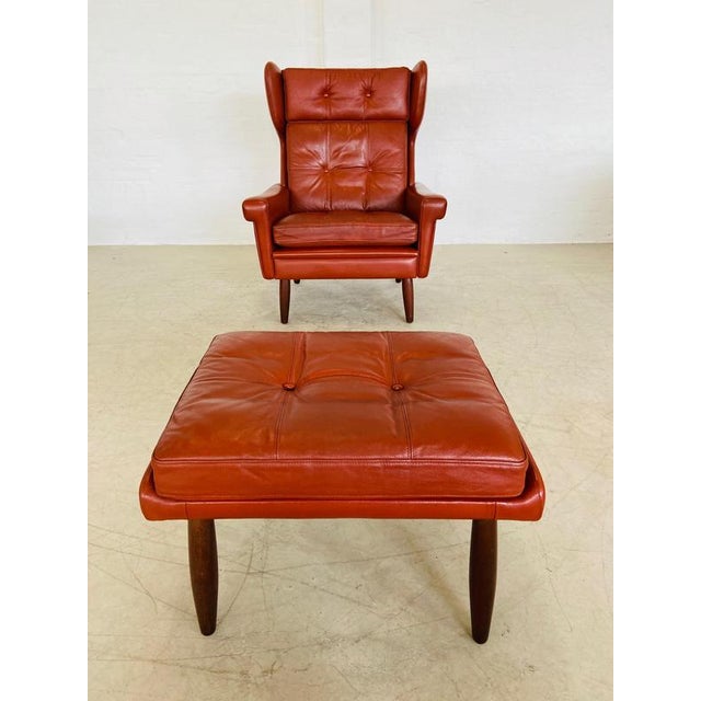 Introducing an exquisite piece of Danish craftsmanship from Svend Skipper Furniture: the Made in Denmark lounge chair,...