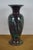Vintage Chinese Purple Green Carved Jade Marble Mantel Urn Vase For Sale - Image 4 of 11