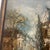 20th Century European School Impressionist Parisian Street Impasto Oil on Canvas Framed Signed For Sale - Image 9 of 10