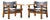Børge Mogensen for Fredericia Mid Century Oak and Leather Spanish Chairs - Pair For Sale