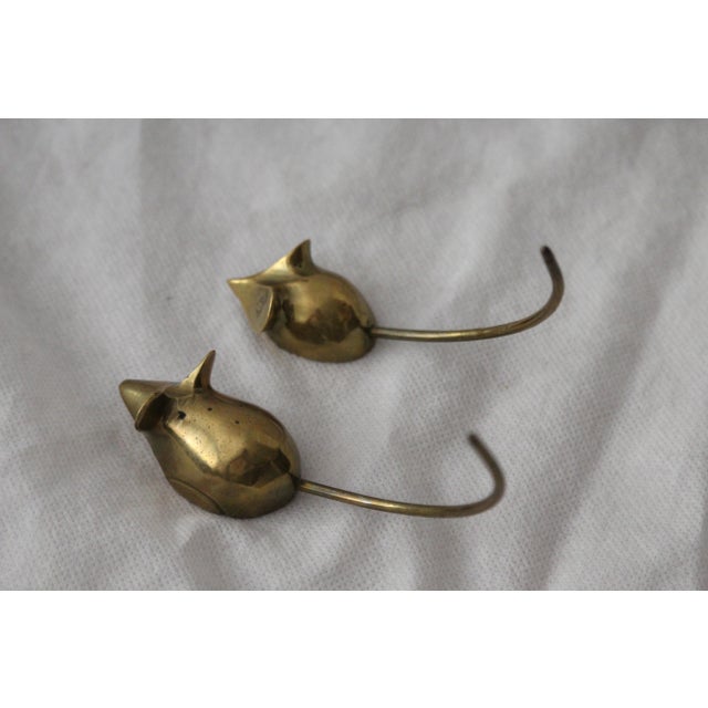 Vintage Gold Mice Figurines, 1970s, Set of 2 For Sale - Image 4 of 15