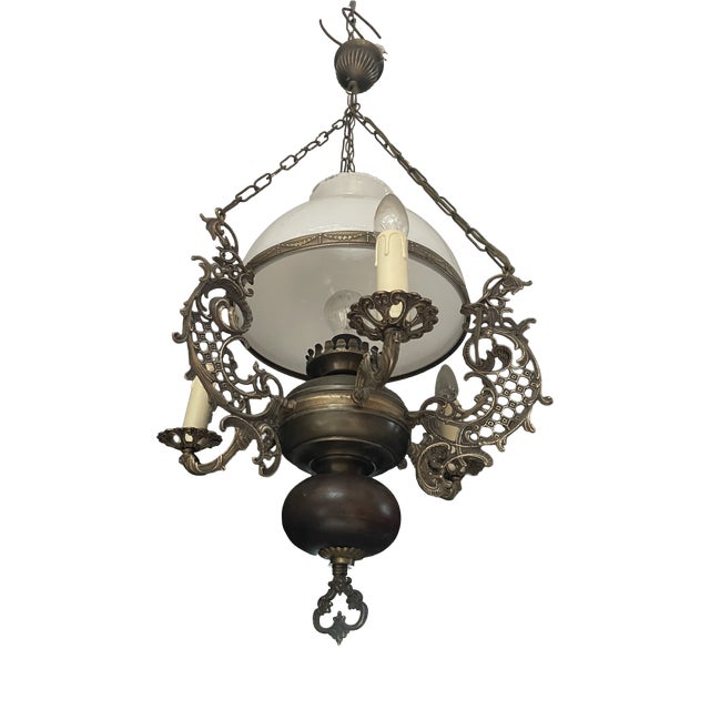 Vintage Pendant Lamp, 1970s For Sale