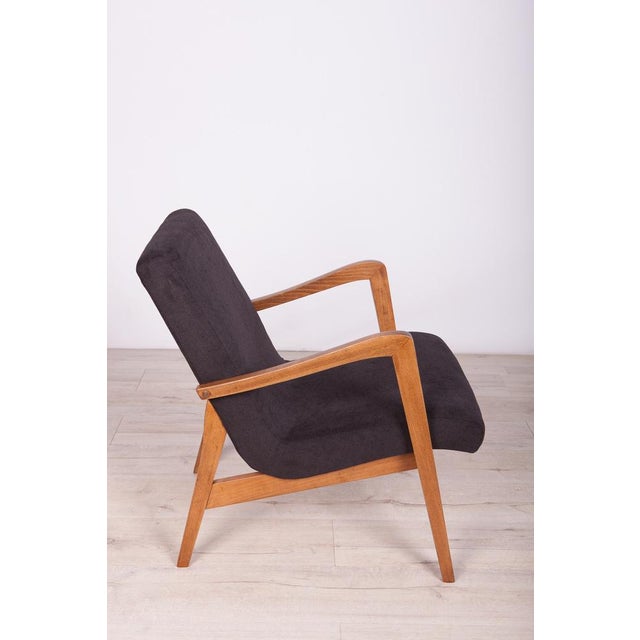 Set of Type 300-138 Beech Armchairs from Bystrzyckie Furniture Factory, 1960s For Sale - Image 9 of 18