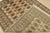 Bokhara Rug 5’1” X 7’10” Beige Wool Tribal Hand-Knotted Oriental Carpet For Sale - Image 11 of 12