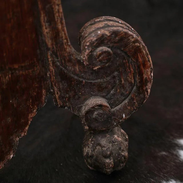 Wood Vintage Wooden Column Candleholder For Sale - Image 7 of 8