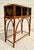 Vintage Bamboo Jardinière Planter Stand With Removable Galvanized Liner For Sale - Image 4 of 13