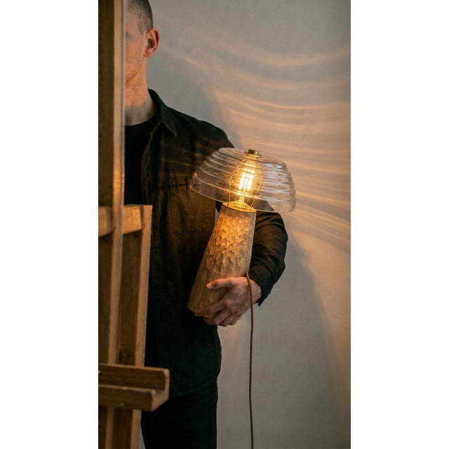 Lloyd I Table Lamp by Wood Tailors Club For Sale - Image 15 of 18
