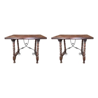 Pair of 19th Century Spanish Tables For Sale