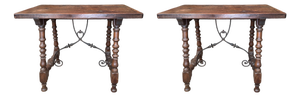 Pair of 19th Century Spanish Tables