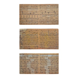 Collection of Mounted 19th Century American Barbed Wire Specimens For Sale