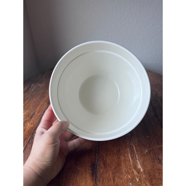 Late 20th Century Late 20th Century A. Santos Pottery Made in Portugal Red Mixing Bowl 8" For Sale - Image 5 of 7