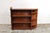 Vintage Walnut Bookcase with Curve, 1930s For Sale - Image 6 of 13