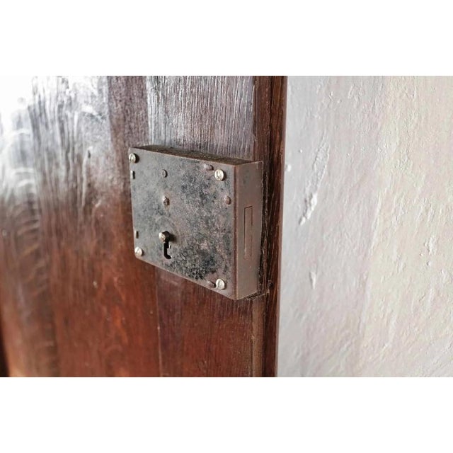 Antique 18th Century Oak Door For Sale - Image 6 of 11