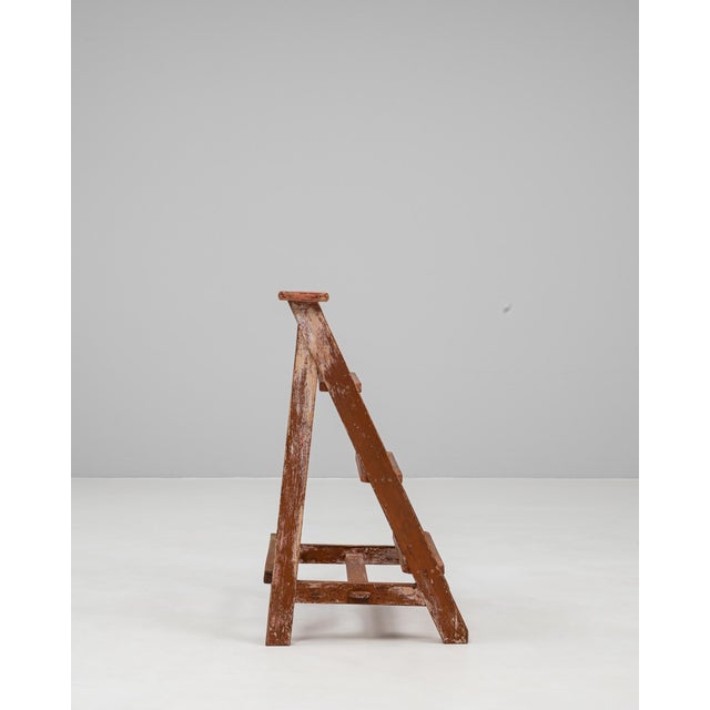 French Provincial 20th Century French Wooden Ladder For Sale - Image 3 of 18
