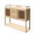 Chinese Raw Wood Open Display Storage Side Table Cabinet For Sale In San Francisco - Image 6 of 6