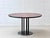 Wood Round Dining Table in Thuja Root Veneer and Steel, 1980s For Sale - Image 7 of 16