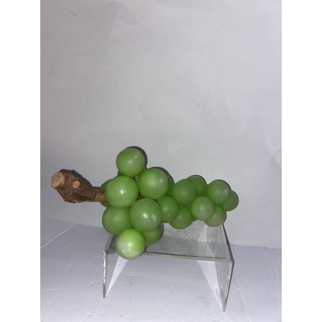 Some normal wear for age and usage ! These are incredibly beautiful. Decorative fruit, particularly grapes, has been a...