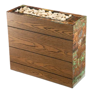 Mid-Century Paul Evans Brutalist American Modern Metal Planter Box
