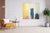 "Blooming" is an abstract oil painting on canvas by Spanish artist Natalia Roman. It is a beautiful architectural painting...