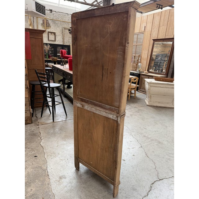 20th Century Elm Corner Cabinet, 1950s For Sale - Image 13 of 14