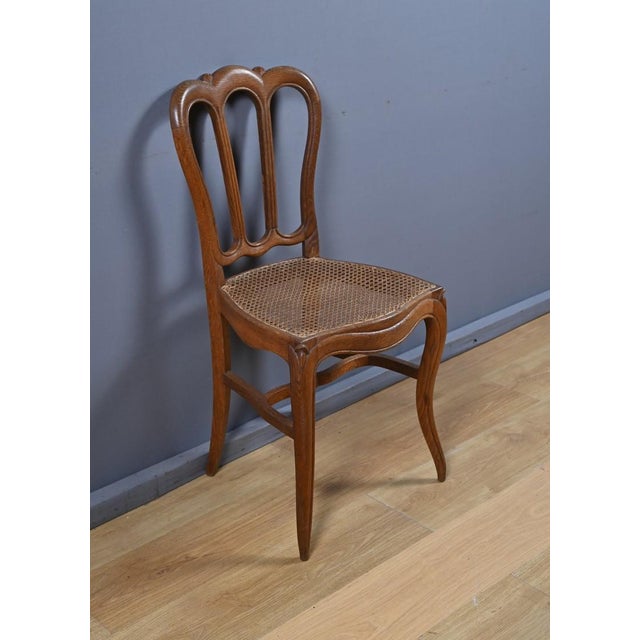 Louis XV Oak Chairs, 1800s, Set of 4 For Sale - Image 9 of 17