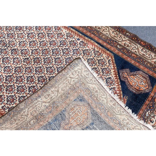 Antique Malayer Rug 4'3'' x 6' For Sale - Image 10 of 10