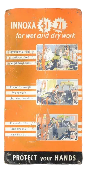 WW2 Innoxa Advertising Sign, 1940s