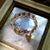 Gold Late 19th Century Victorian 9k Gold Gate Bracelet With Padlock Heart Clasp For Sale - Image 8 of 8