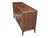 1960s 1960s Mid-Century Modern Walnut Credenza Sculpted Pulls 3 Drawers Cabinet Storage For Sale - Image 5 of 12