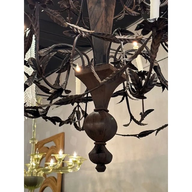 Italian Chandelier For Sale In Dallas - Image 6 of 9
