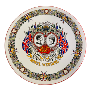 1981 Royal Wedding Diana and Charles Plate