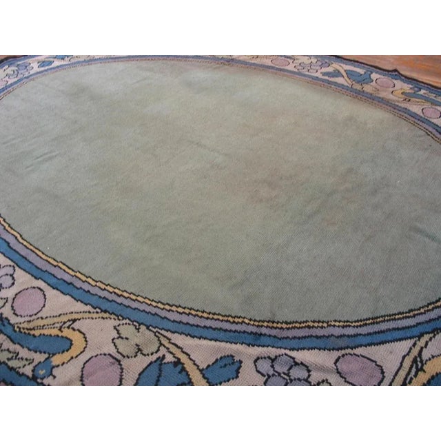 1930s English Art Deco Carpet Designed by Noel Simmons (9' x 11'10" - 275 x360) For Sale - Image 4 of 5