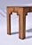 1970s 1970s Mid Century Modern Grasscloth Parsons Console Table For Sale - Image 5 of 11