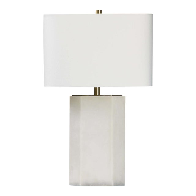 Regina Andrew Grace Alabaster Table Lamp For Sale